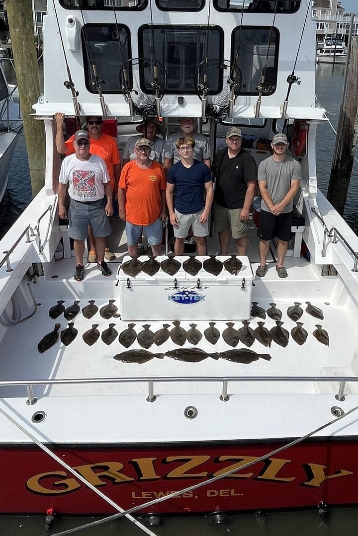 delaware charter boat fishing